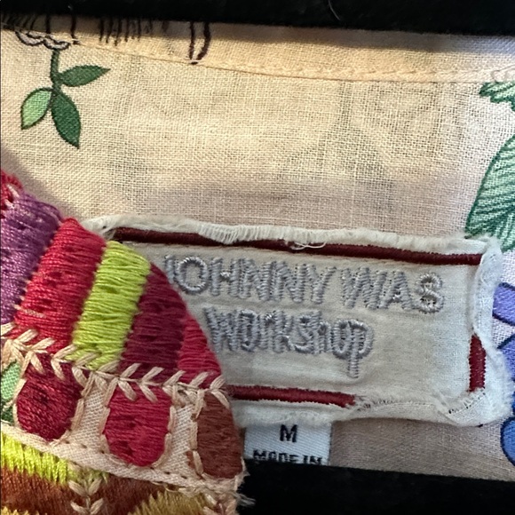 Johnny Was Paris Effortless Blouse Size Medium - Picture 6 of 10